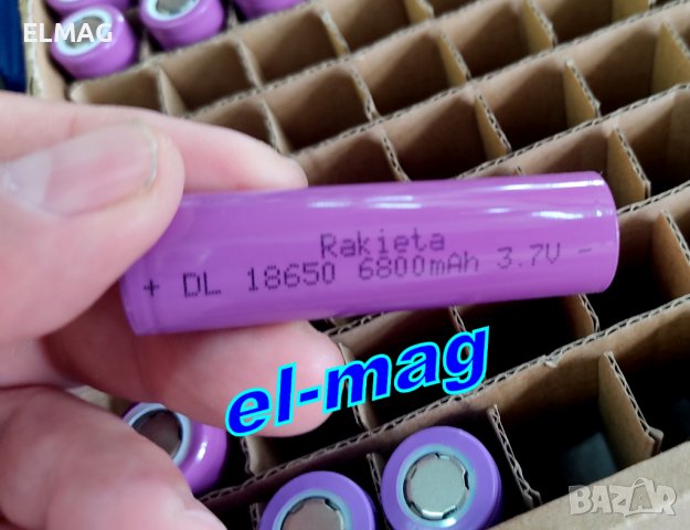 	Li-Ion ЛИТИЕВО-ЙОННИ АКУМУЛАТОРИ DL-18650 6800mAh ; 3,7V, снимка 3 - Друга електроника - 37933677
