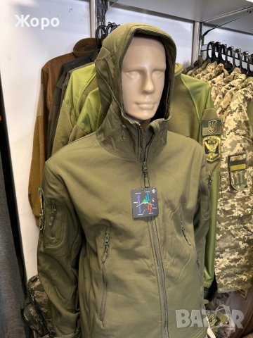 Софтшел яке+Подарък-Тактически колан, снимка 3 - Екипировка - 44311952