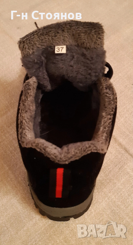 Продавам нови зимни юношески обувки , снимка 3 - Мъжки боти - 52698262