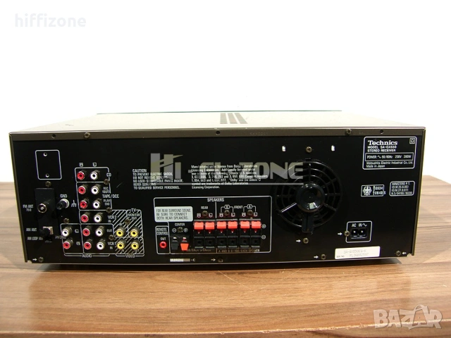 РЕСИВЪР  Technics sa-gx550 /1 , снимка 6 - Ресийвъри, усилватели, смесителни пултове - 53007807