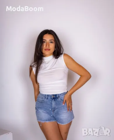 Дамски къси панталонки, снимка 2 - Къси панталони и бермуди - 48076728
