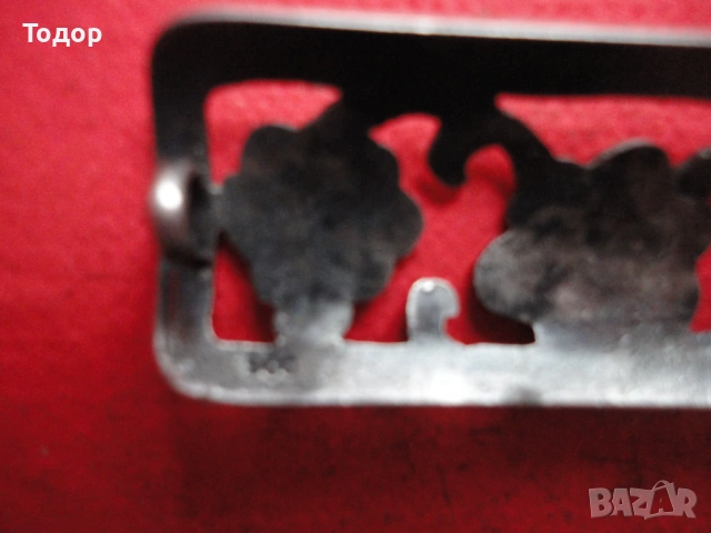 Страхотна ажурна сребърна брошка 900, снимка 5 - Колиета, медальони, синджири - 54080952