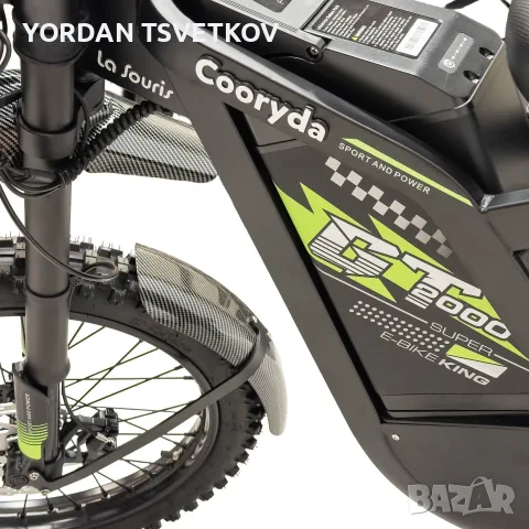ЕЛЕКТРИЧЕСКИ КРОСОУВЪРИ/FAT BIKE COORYDA GT2000–/2000-3000W/–/48V-30Ah/–/60км/ч/–/МОДЕЛ 2026/, снимка 11 - Велосипеди - 55751031