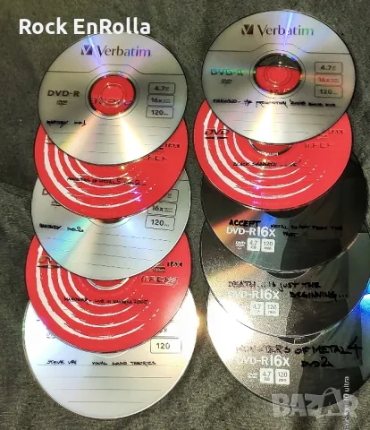 DVD-R дискове с концерти и клипове на метъл групи , снимка 7 - CD дискове - 49797944