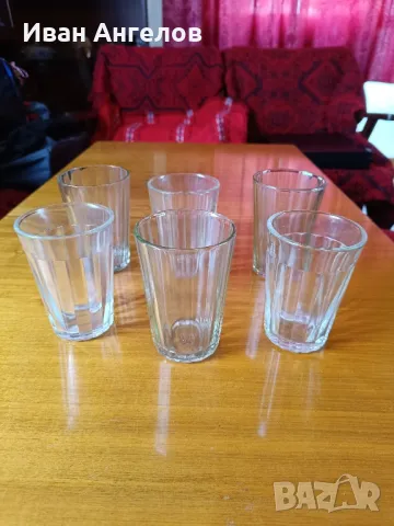 Нови стъклени водни чаши 