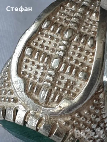 Сребърен пръстен, снимка 5 - Пръстени - 49249964