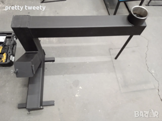 Ракетна печка на дърва за вътрешно ползване