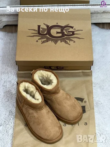 UGG Дамски Зимни Обувки На Платформа👢Дамски Пухени Боти С Платформа И Кутия - 4 Цвята Код SK2200, снимка 4 - Дамски боти - 56219002