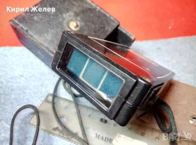 ЛЕНИНГРАД 8 Стар ПРЕЦИЗЕН РУСКИ ФОТОГРАФСКИ СВЕТЛОМЕР СССР 1988г. с КАЛЪФ ЕСТЕСТВЕНА КОЖА 47551, снимка 6 - Антикварни и старинни предмети - 47694873