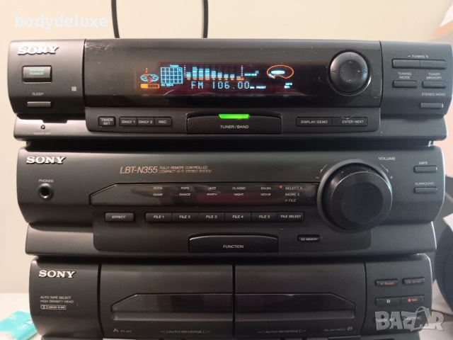 SONY LBT-N355 аудио система без колони, снимка 2 - Аудиосистеми - 52007399