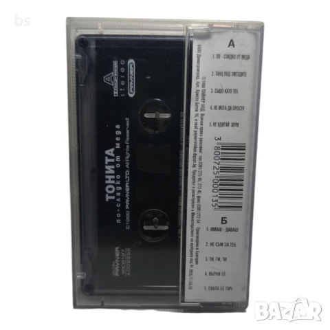 Тонита - По - сладко от меда 1998г. Аудио касета , снимка 2 - Аудио касети - 46600352