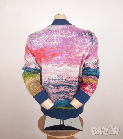 Ivko Knit Jacket - Оригинално плетено яке размер 38 / M, снимка 5 - Якета - 53086428