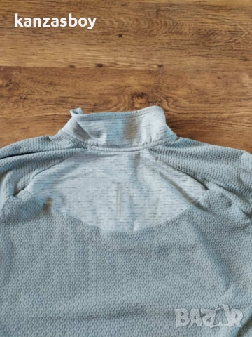 Nike Womens 1/2 Zip Running Top - дамска термо блуза Л, снимка 9 - Блузи с дълъг ръкав и пуловери - 51955372