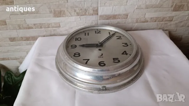 Стар френски индустриален часовник - JAZ - Антика - 1950г., снимка 6 - Антикварни и старинни предмети - 49543512