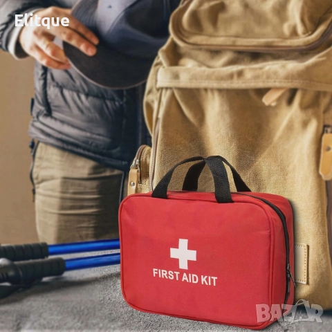 Комплект за първа помощ 173 елемента – Незаменим помощник за пътувания, къмпинг и автомобил, снимка 6 - Други стоки за дома - 52853422
