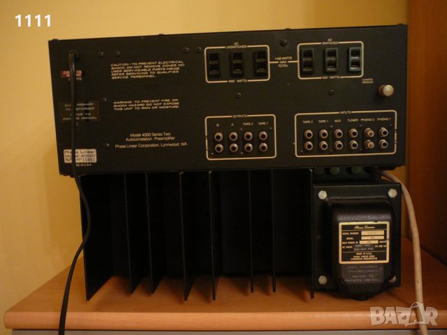 PHASE LINEAR 4000 I 400, снимка 7 - Ресийвъри, усилватели, смесителни пултове - 35347728