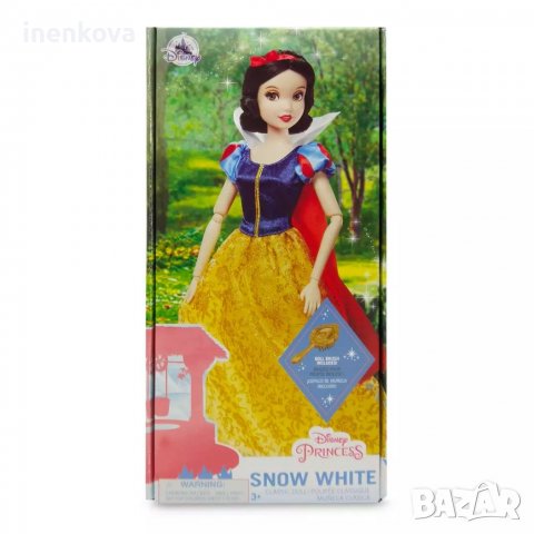 Оригинална кукла Снежанка и седемте джуджета - чупещи стави - Дисни Стор Disney Store , снимка 5 - Кукли - 36595590