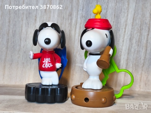 Фигурки на кучета от McDonald’s (Peanuts Snoopy и др.), снимка 4 - Колекции - 53352374