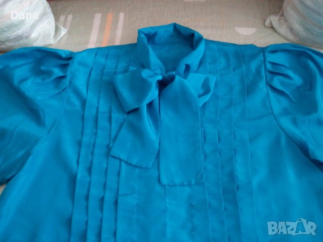 Дамска копринена блуза, снимка 2 - Ризи - 36653506