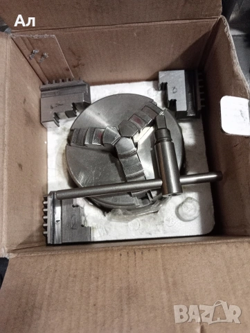 Продавам умиверсали 80 и 100 мм с фланец и конусна опашка за Морз 3 с 3 и с 4 челюсти , снимка 6 - Стругове - 52968282