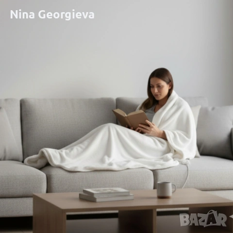 Електрическо одеяло Rosberg RS8510AS – 150×80 см, 60W, 2 степени на температура, снимка 4 - Олекотени завивки и одеяла - 54086724