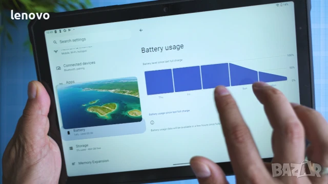 Таблет с 20Ah батерия и къмпинг прожектор - Hotwav R9 Plus, снимка 4 - Таблети - 50749452