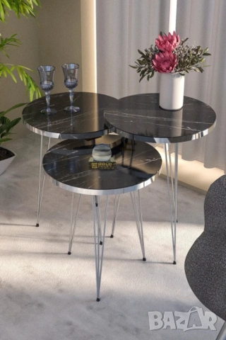 Масички за кафе - комплект 3 бр. 