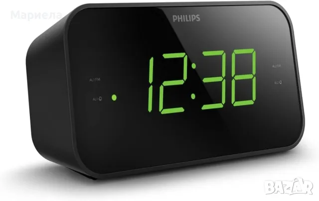 Радио Philips / Радио Будилник / Радиочасовник Philips с Голям Дисплей, снимка 7 - Радиокасетофони, транзистори - 49310770