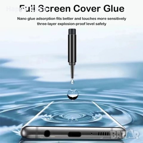 Honor Magic 8 Pro / 7 Pro / 7 Lite / 6 Lite / 3D UV Стъклен протектор с ТЕЧНО ЦЯЛО лепило, снимка 3 - Фолия, протектори - 44149630
