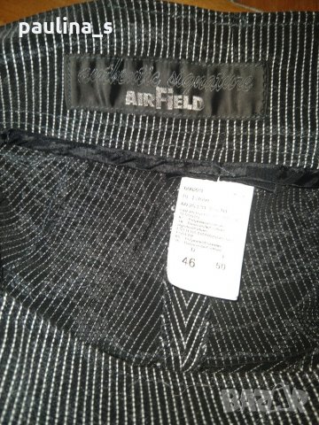 Марков копринен панталон "Airfield" с широки крачоли , снимка 4 - Панталони - 26010832