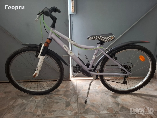 Юношески велосипед Btwin-24цола, снимка 4 - Велосипеди - 52377291