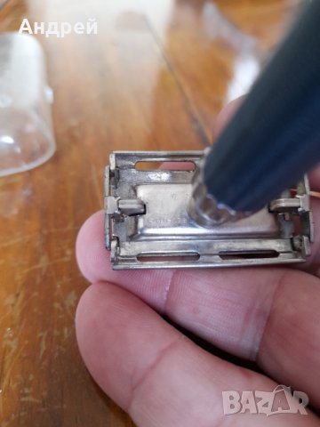 Стара самобръсначка Gillette #4, снимка 6 - Антикварни и старинни предмети - 37297733