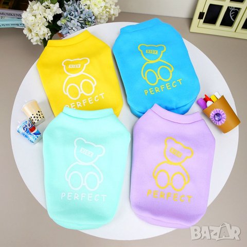 Блузки за домашни любимци. Дрехи за кучета. Блузка за куче. Кучешки дрехи. Дрехи за малки кучета., снимка 2 - За кучета - 38618861
