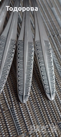 СССР сребърни лъжици-три комплекта. Сребро 875 проба., снимка 13 - Антикварни и старинни предмети - 45693394