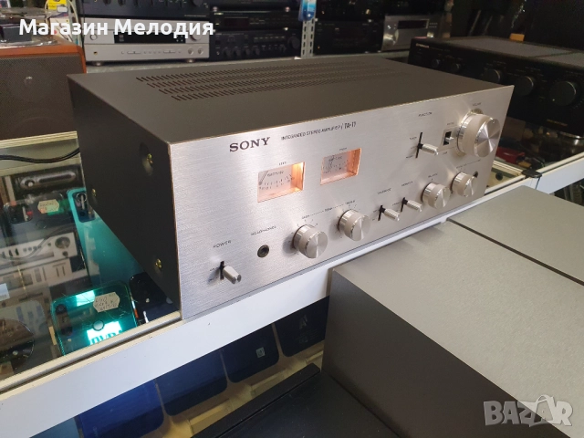 Усилвател SONY TA-11 В отлично техническо и визуално състояние., снимка 6 - Ресийвъри, усилватели, смесителни пултове - 35502573