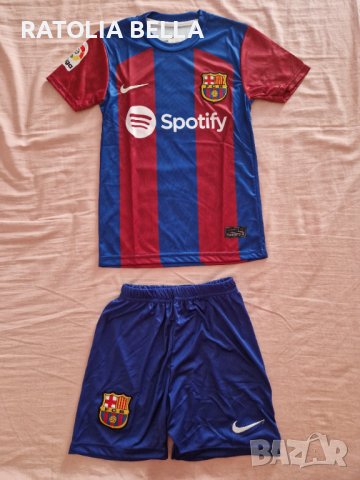 Детски футболен екип на FC Barcelona , снимка 2 - Фен артикули - 42183090