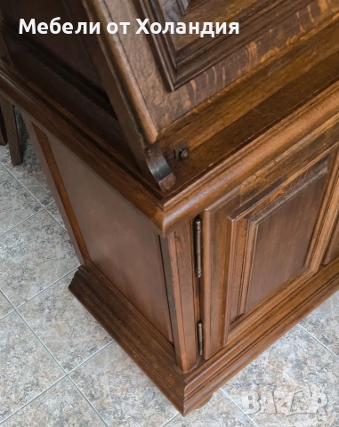 Голям дъбов секретер, снимка 9 - Бюра - 53368503