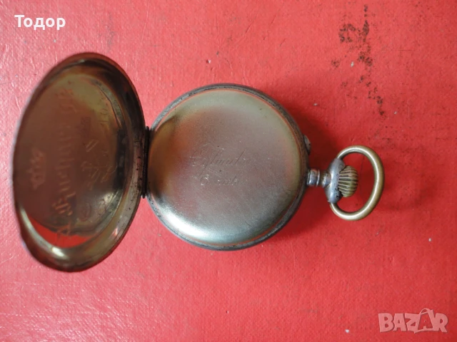 Невероятен сребърен джобен часовник , снимка 7 - Джобни - 50459314