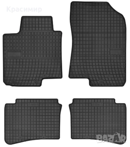 Гумени стелки за Hyundai i20 2015-2019г, снимка 3 - Аксесоари и консумативи - 52838328