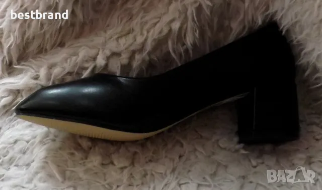 Дамски обувки на нисък ток, два цвята, код 451/35, снимка 7 - Дамски обувки на ток - 47287732