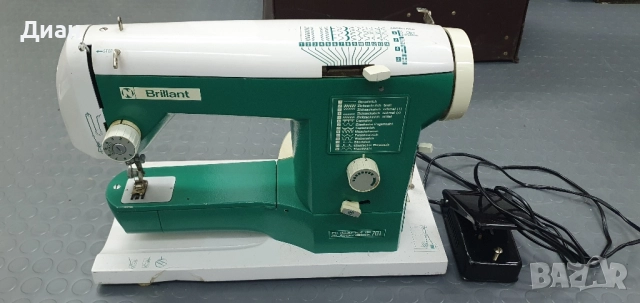 Шевни машини UNION Brilant Чайка, снимка 3 - Шевни машини - 52245432