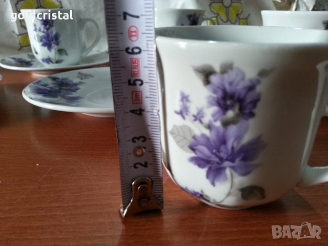 Немски порцелан чаши за чай кафе , снимка 3 - Антикварни и старинни предмети - 42769481