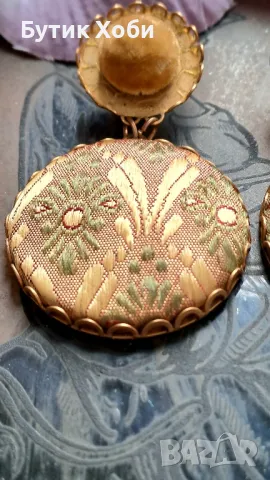 Винтидж  италиански обеци Mirca ti, снимка 5 - Антикварни и старинни предмети - 49368821