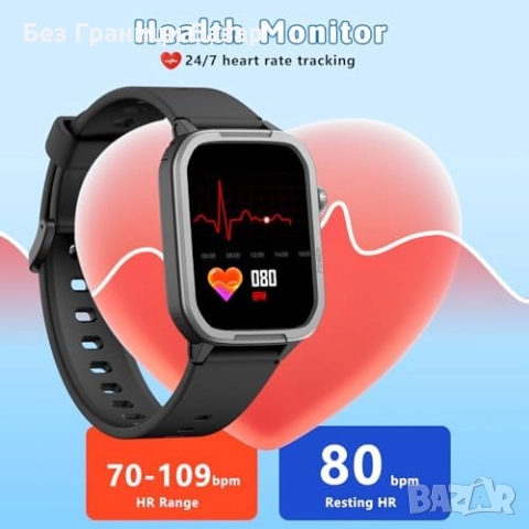 Нов часовник Детски фитнес тракер с крачкомер, мониторинг на сън и активности, снимка 5 - Детски - 51918402