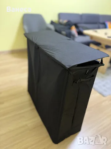 Нов голям кош за пране SONGMICS с капак – 210L (4 разделения)