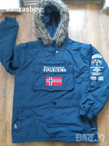 geographical norway - страхотен мъжки анурак размер ХЛ, снимка 5 - Якета - 48502146