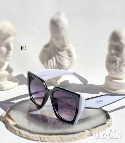 очила с калъф, кутия и ув защита prada, снимка 3 - Слънчеви и диоптрични очила - 50761430