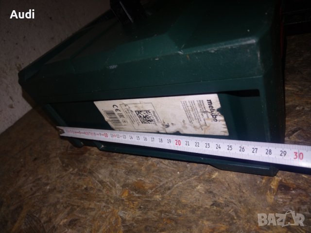 Оригинален куфар за перфоратор/къртач METABO metaBOX 145 L е с размери 496x296x145 мм и максимално н, снимка 3 - Куфари с инструменти - 44482288