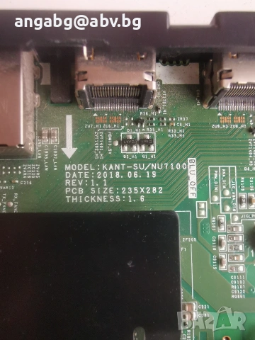 Main Board BN9646786A BN96-46786A KANT-SU/NU7100 VN43UH130 VN40UH130