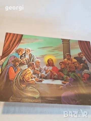 3D картина на тайната вечеря    16/4, снимка 5 - Картини - 48990242